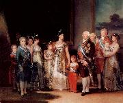 Francisco Goya The Family of Charles Germany oil painting reproduction